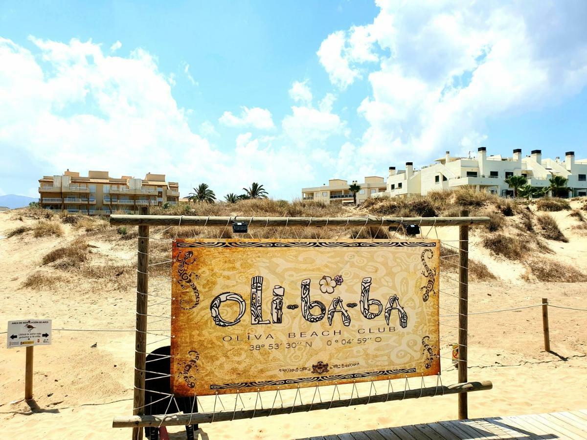 Apartamento Con Piscina En Oliva Nova エクステリア 写真